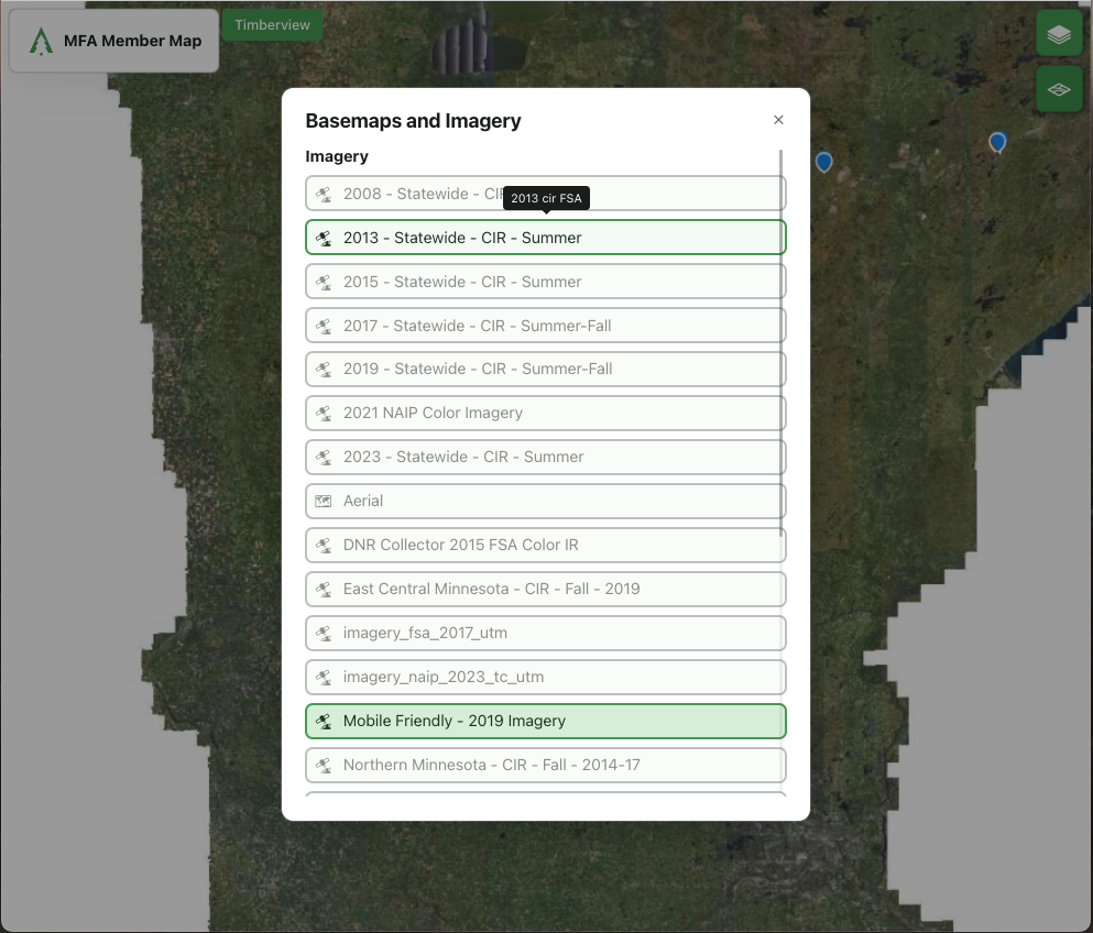 Select Basemap