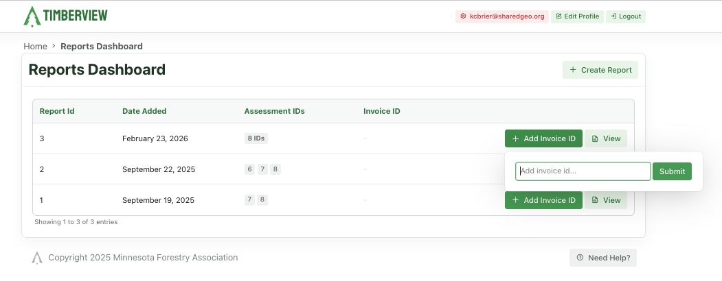 Add an Invoice Number